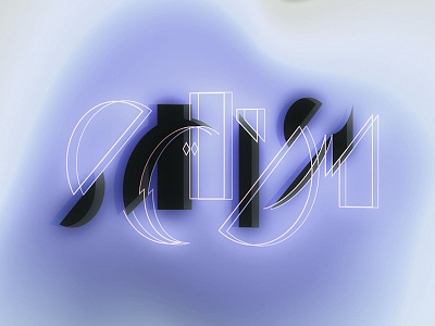 schism abstract experiments typography