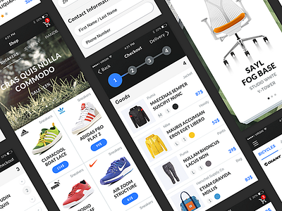 Mapogo UI Kit. E-commerce