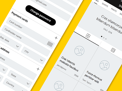 Turbo iOS Wireframe Kit demo download e commerce free ios sample sketch turbo ui ux wireframes