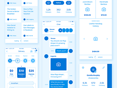 Liberty Mobile Wireframe Kit app screens drawing kit liberty mobile ps sketch ui ui elements wireframe