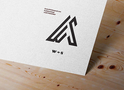 W+S branding design graphic design logo