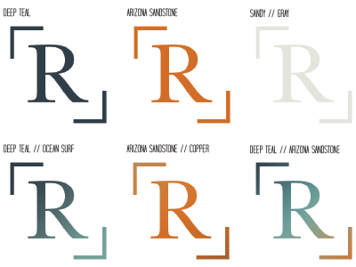 Rikansrud Photography Logo Design & Color Selection branding color identity design logo