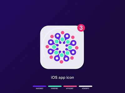 Soft UI modern iOS app icon