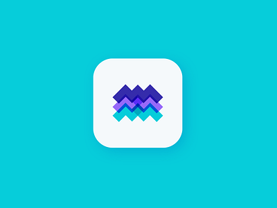Trimount app icon app app icon app icon logo app logo branding finance flat identity logo logo mark logodesign management app managment minimal mountain triangle ui