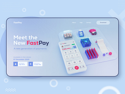 FastPay Landing page