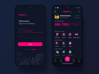 FastPay Mobile wallet UX UX renovation