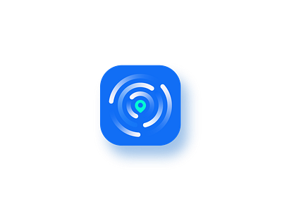 Service Finder app icon app branding design geometric golden ratio icon icon app identity illustration ios location logo logo a day pin ui