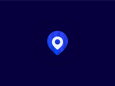 Location pin app icon
