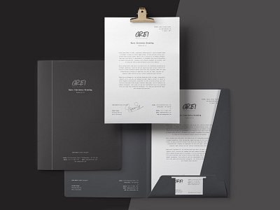 Grei agency - Branding & identity design agency black and white brand identity branding branding design company design identity illustration logo mockup design print stationery design stationery mockup typography