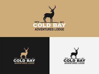 Adventure Lodge Logo & Visual Identity adventure adventure lodge alaska alaskan branding clean design expeditions fishing graphic design hunt and fish hunting hunting lodge identity kodiak lodge logo modern professional retreat