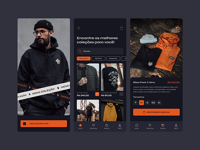 Daily UI #4 | Tribo Criativa // Dark Mode dailyui design figma moda ui uidesigner uiuxdesign ux uxdesign uxdesigner uxui