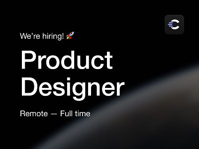 We're hiring a Product Designer