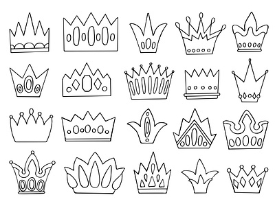 Set of simple crowns