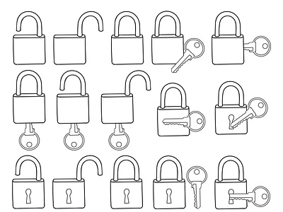 Locks with keys