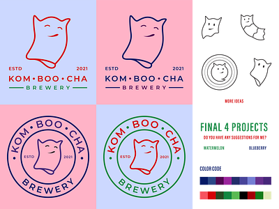 KOMBOOCHA LOGO DESIGN