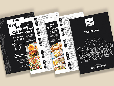 Restaurant menu Design