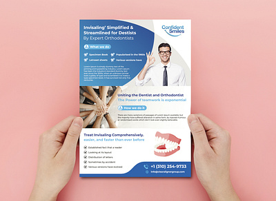 Dentistry Flyer Design artdesigns branding brochure dentistry design flyer flyer design graphic design illustration illustrator layout design logo logodesign logos photoshop print design ui vector