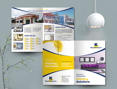 Paint Brochure Design artdesigns branding brochure brochure design corporate design dribbble flyer graphic design illustration illustrator layout logo logodesign logos paint photoshop print design ui vector