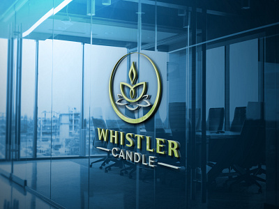 Whistler Candle Logo Design