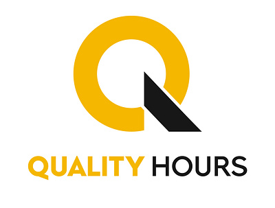Quality Hours Logo artdesigns branding design graphic design illustration illustrator lettermark logo logodesign logos minimal technology ui vector wordmark