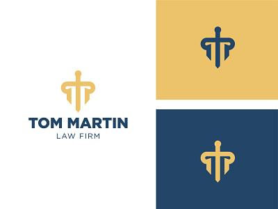 Tom Martin Law Firm branding design graphic design illustration logo typography vector