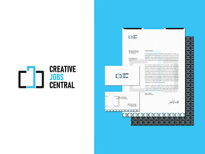 Creative Jobs Central Logo Design