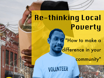 Re-thinking Local Poverty branding design