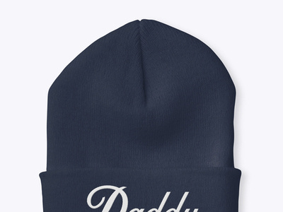 Beani Design By me beanie design daddy design product design teespring
