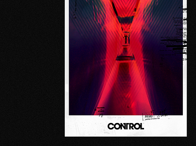 Control _ Poster adobe adobe photoshop art direction control controller design game games games logo pc playstation poster remedy xbox