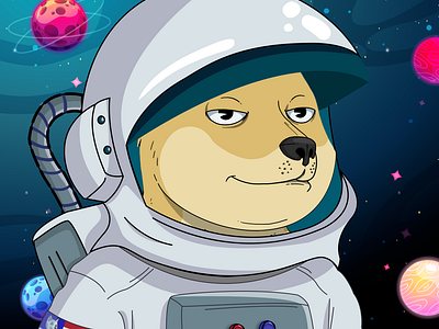 Doge astronaut NFT