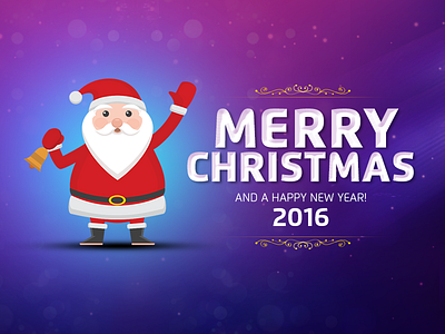 Merry Christmas and a Happy New Year 2016! 2016! a and christmas happy merry new year