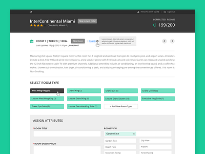 Room Standardization Application