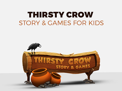 Thirsty Crow- Story & Games for iPad