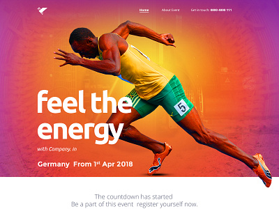 Website -Feel the energy creative website