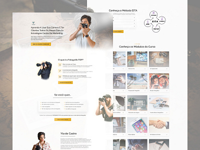 Landing Page- Course of Photography