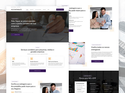 Landing Page - Accounting Office