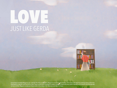 Love like Gerda illustration