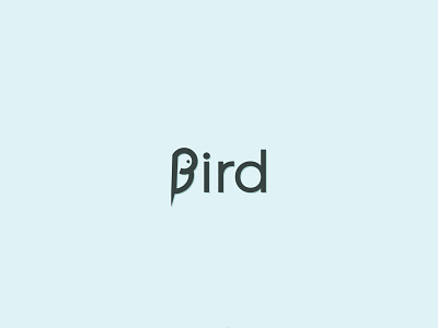 Bird branding design flat icon illustration illustrator logo minimal typography vector