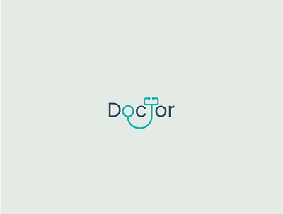 Doctor branding design icon illustration illustrator lettering logo minimal typography vector