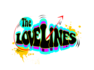 Graffity The lovelines design graffity illustration logo vector