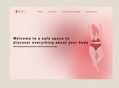 BODIES branding graphic design illustration mobile ui ux vector web design