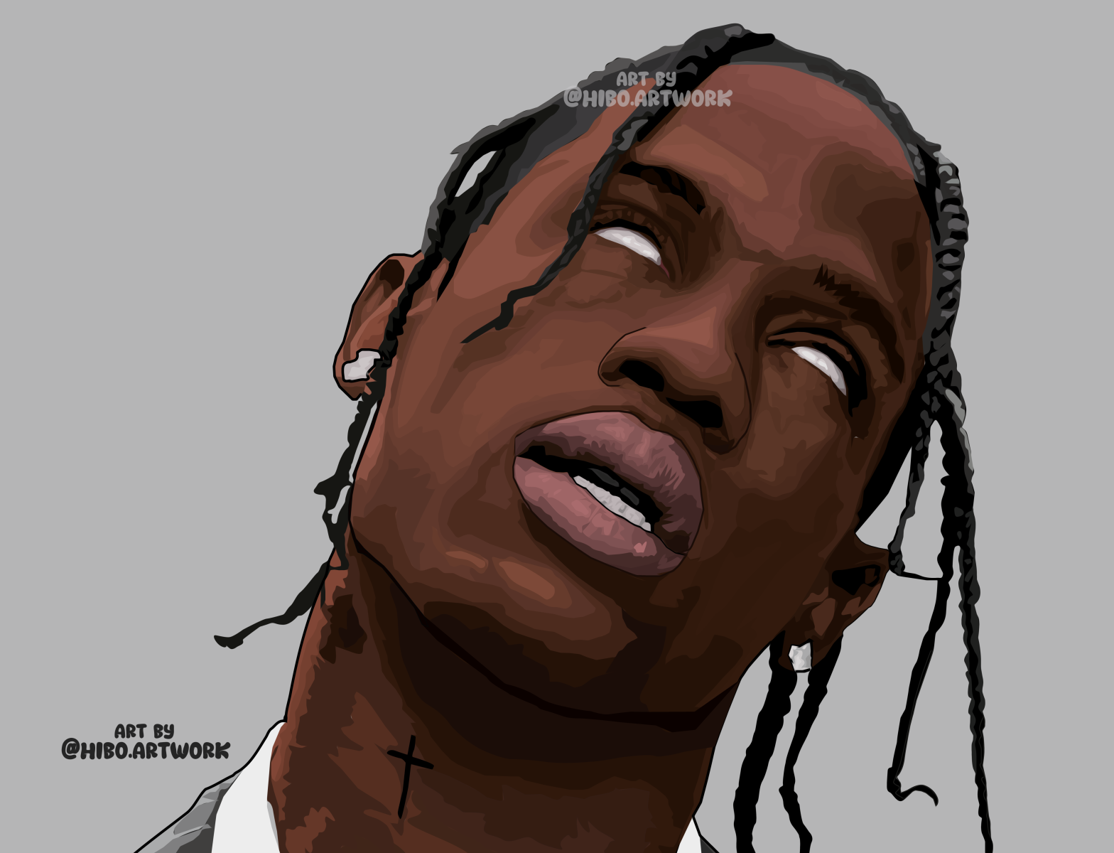 Travis Scott Vector Art By Hiboart By Hiboart On Dribbble