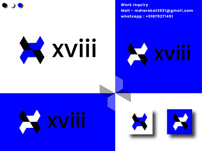 Logo design - Letter XV