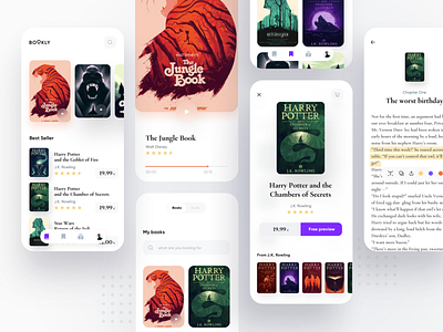 e books app app books dashboard design dribbble flat illustration ios minimal reading trend ui ux