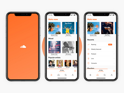 Soundcloud Redesign by Lorenzo Perniciaro on Dribbble