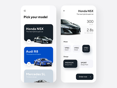 Car shop app app car card dashboard design dribbble graphic illustration ios minimal shadow shop ui ux