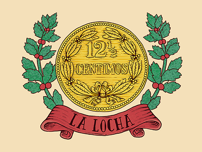 La Locha coin illustration locha money photoshop venezolan venezuela