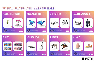 10 simple rules to use images in UI/UX design branding graphic design images usage in ui design ui ui design