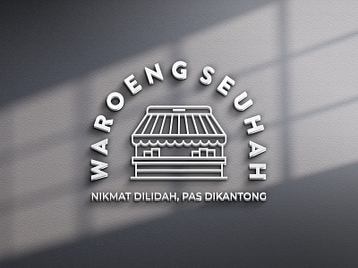 Warung Seuhah Logo design graphic design logo typography