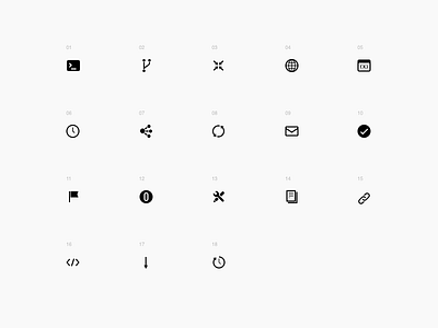 Set Icons for actions in design tool ico icon icons pictogram pictograms ui vector